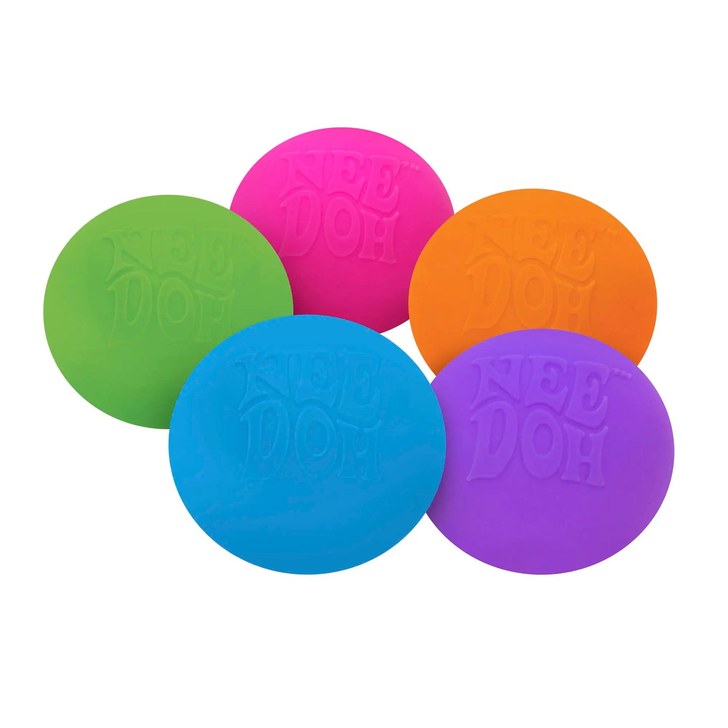 Needoh the Groovy Glob - the Original Needoh - Filled with a Satisfying Soft Dough Filling - One Random Color