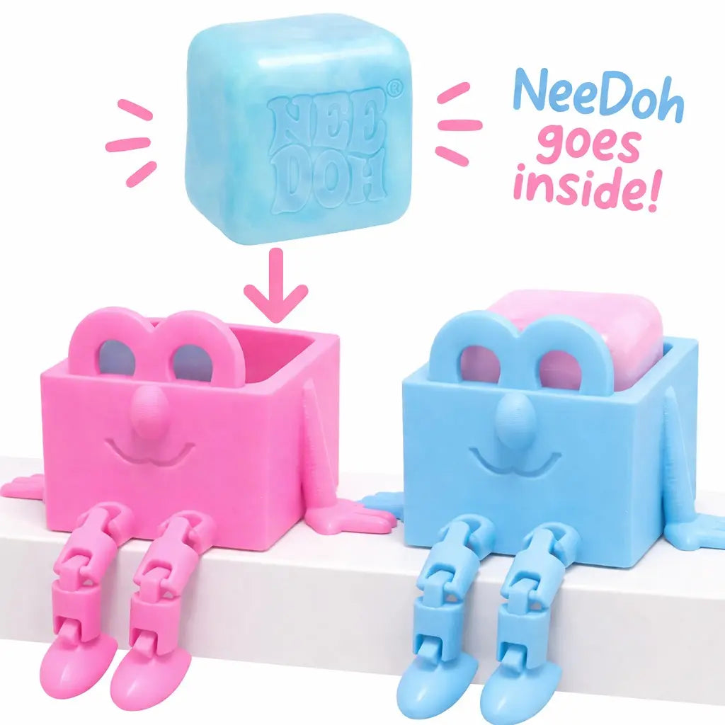 2-Pack Needoh Accessory Accessories for Nee Doh Squishies! Perfect Fit for Nice Ice Baby, Nice Cube and Nice Berg. Comes in 3 Sizes! Each Size Will Have a 2 Pack!