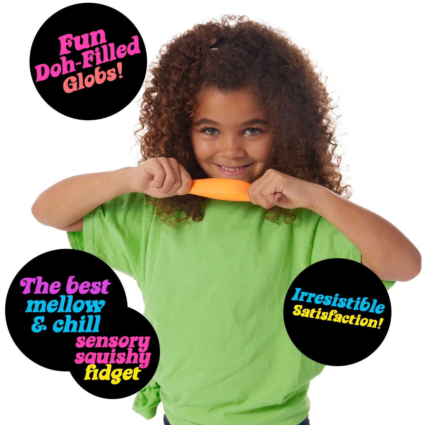 Needoh Gobs of Globs Teenie Needoh - 18 Bight Teenie Needoh! - Age 3+